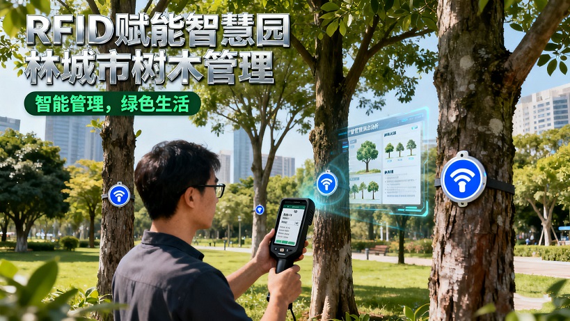 RFID赋能智慧园林:城市树木管理的"数字身份证"革命