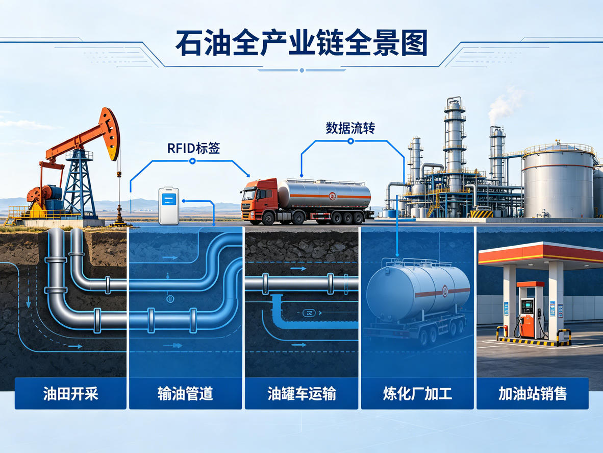 RFID全链路追溯,筑牢石油供应链安全防线